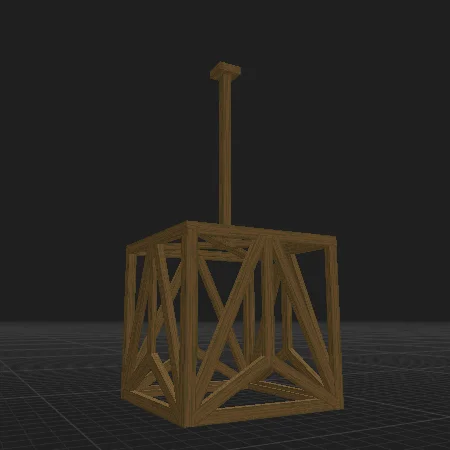 Modern Spruce Lamp (Ceiling Light)
