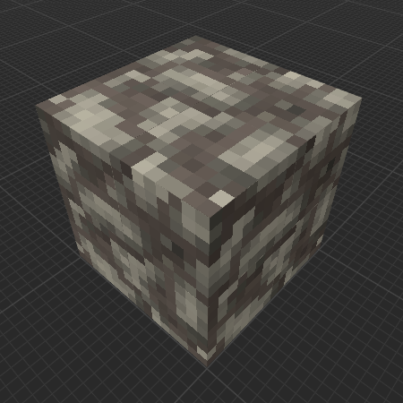 Light Gray Block of Potato Peels (April Fools)
