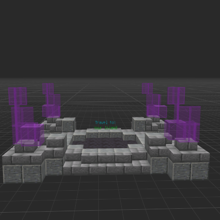 Hypixel Skyblock Hub Portal