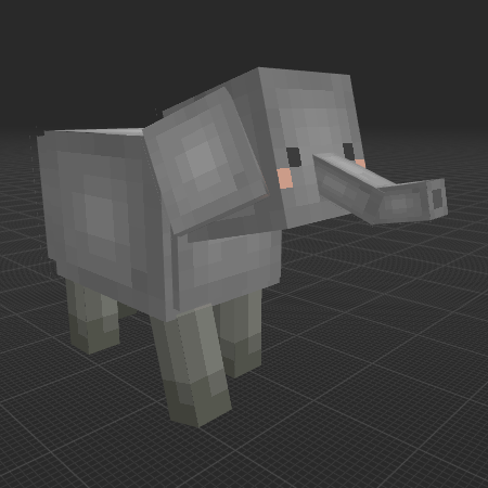 Trumpeting Elephant