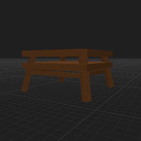 Small Retro End Table