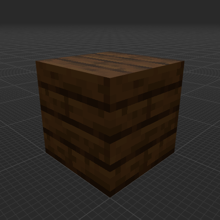 Dark oak plank (Do NOT use barriers to make this able to be stood on!)
