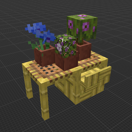 bamboo table