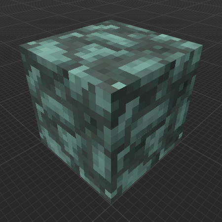 Cyan Block of Potato Peels (April Fools)