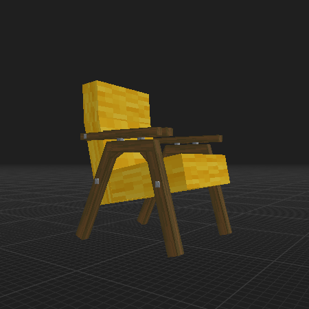 sputnik callisto mustard chair