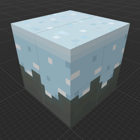 Snowy Frostland Boulder 1 (Legends)