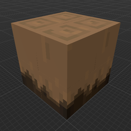 Dark Oak Wood Blended Log (Legends)