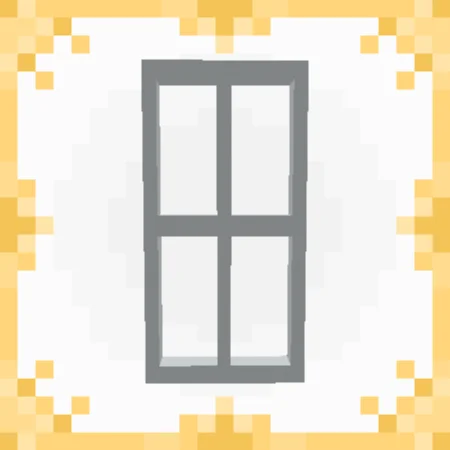 White window frame