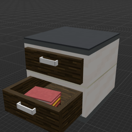 drawer table