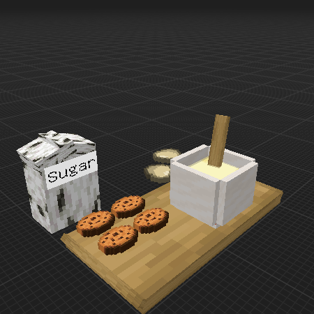making cookies