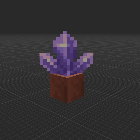 Amethyst pot