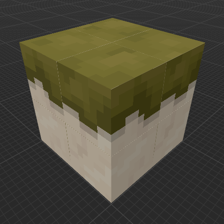 Dead Mossy Stucco Stone (Legends)