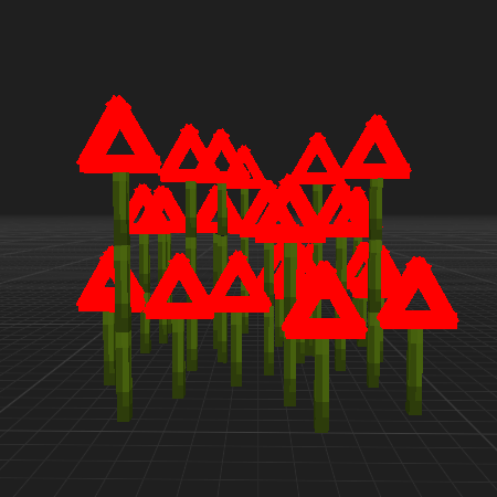 Triangle Plants