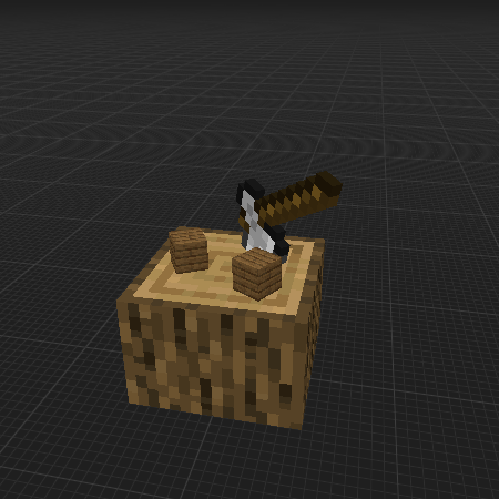 Abandoned Chopping Log