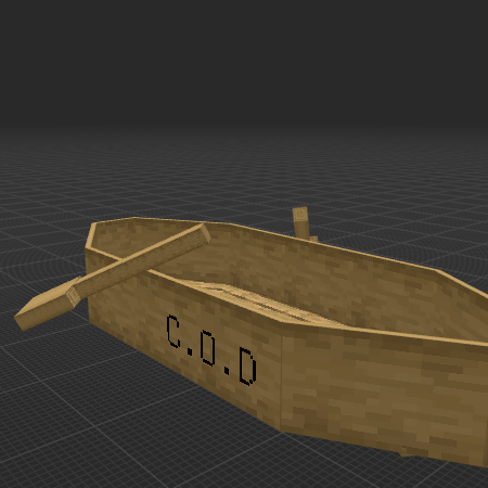Small Oak Boat