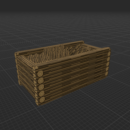 Firewood Holder W Wood