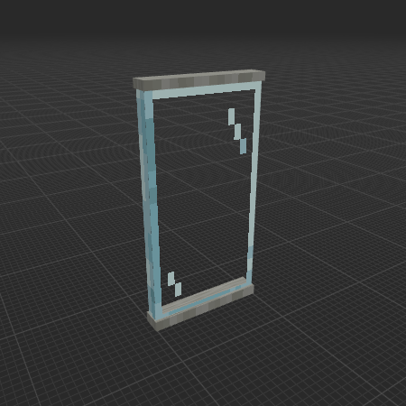 Glass sliding elements