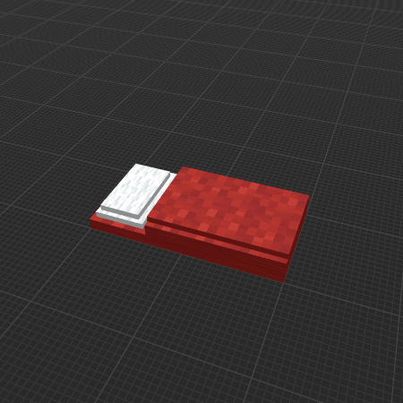 Sleeping bag (red)