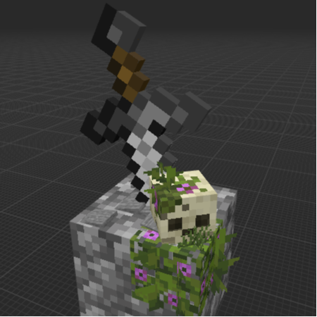 Mossy tombstone war