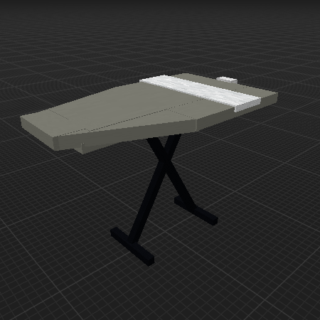 The ironing board
