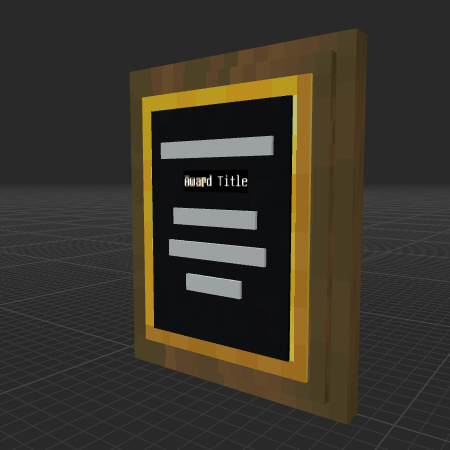 Award Plaque