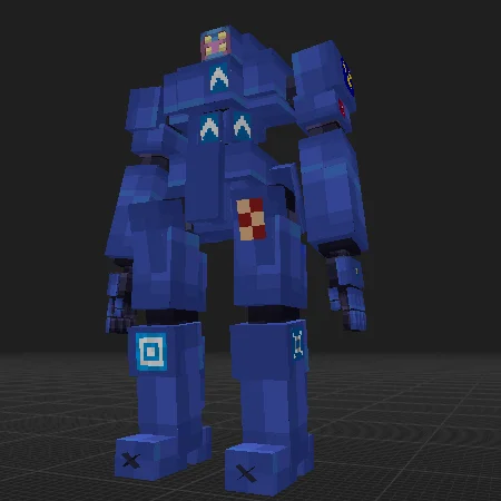 heavy police robot