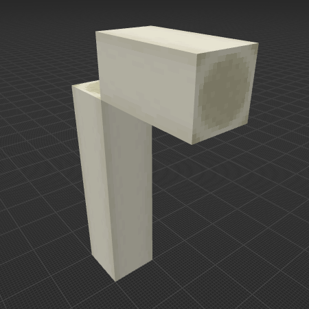 Nether Fossil 8 (Poseable)