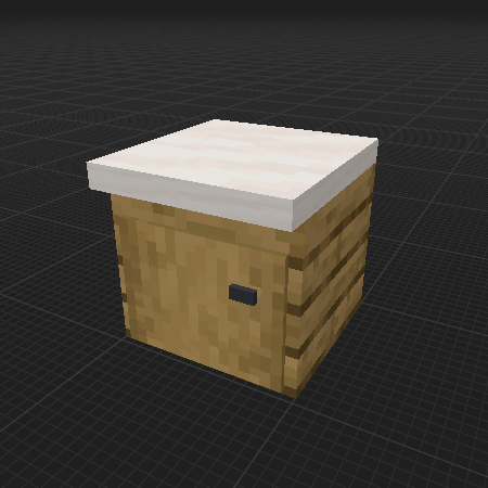 Quartz Counter-top Flat Cupboard