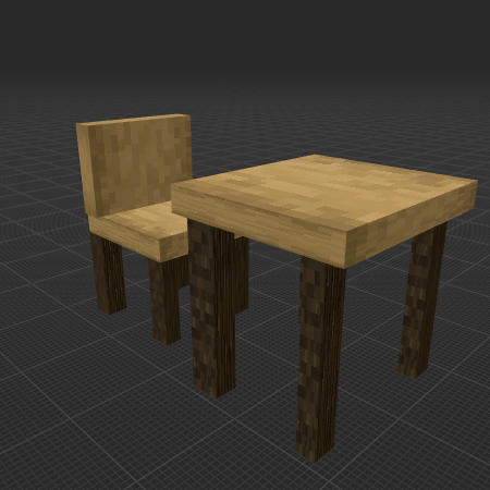 table and chair