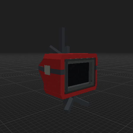 Red Atomic TV