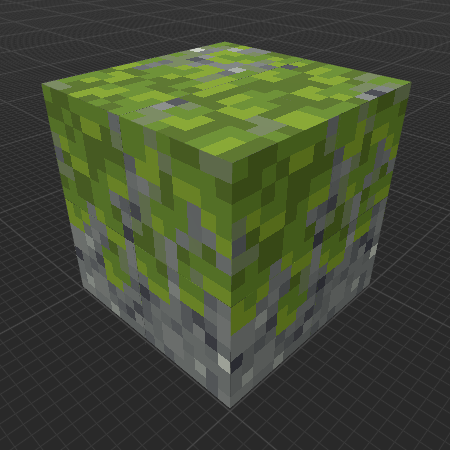 Mossy Wet Gravel 1 (Dungeons)