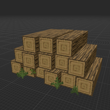 Log pile