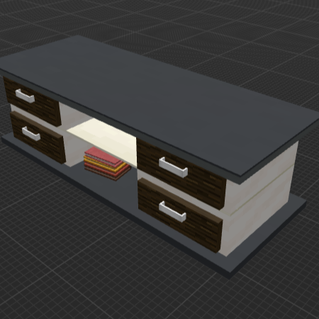 Cabinet Table (1×3)