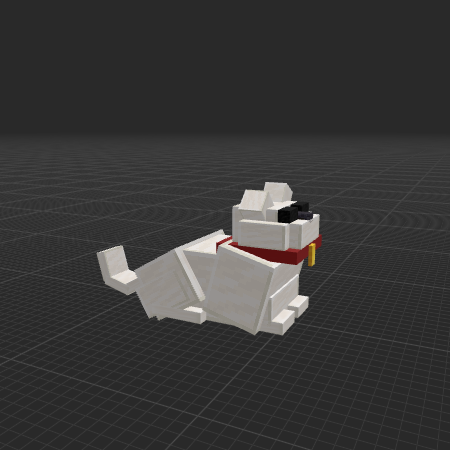 white cat