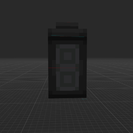 Tall Deep Dark Vase (Made Off Of NytroxGlass)
