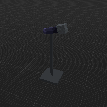 Microphone on stand