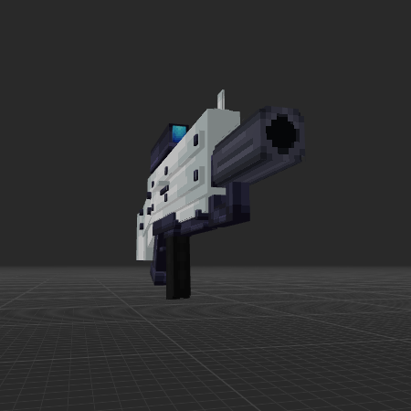 futuristiс automatic rifle