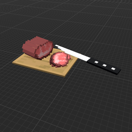 Sliced ham