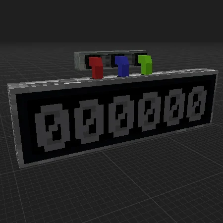 9 segments display