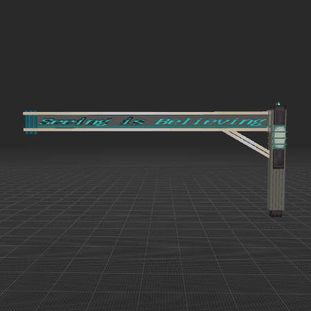 FuturisticCyberpunk Sign