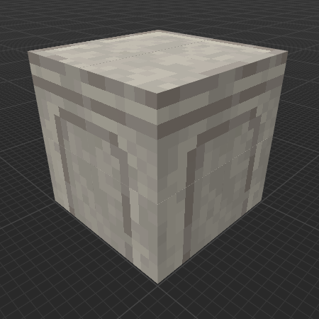 Tower Chiseled Smooth Stone Upper Arch (Dungeons)