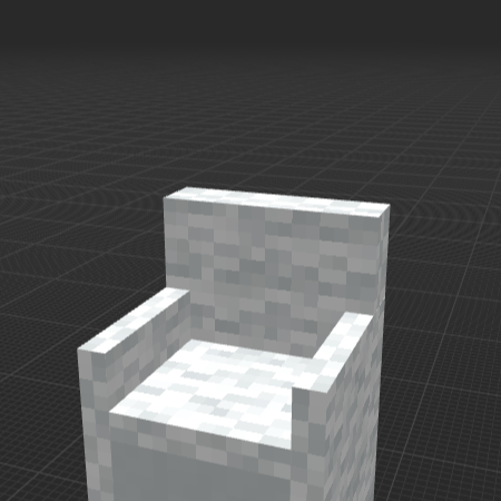armchair (white)