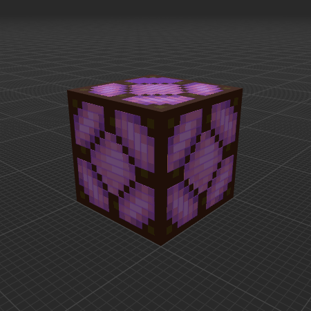 Purple Redstone Lamp (Story Mode, MC Dungeons)