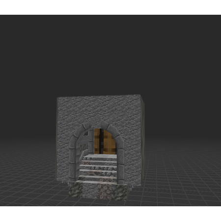 entrance to the college of bards, city of Solitude