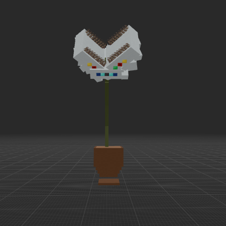 bomb-eating flower
