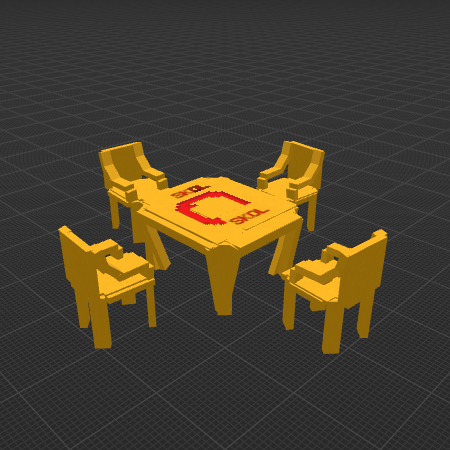 Brazilian Bar type table and chair