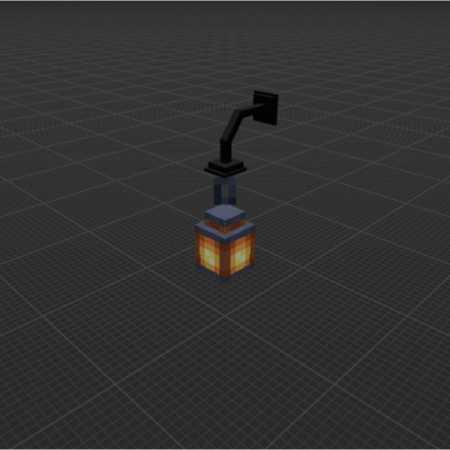 Lantern wall support