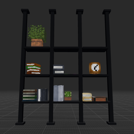 metal shelves on legs 2
