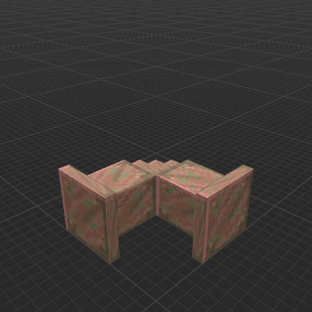 Rusted Pipe (Corner, Floor, F:X to -Z)