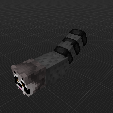 Racoon (no legs)